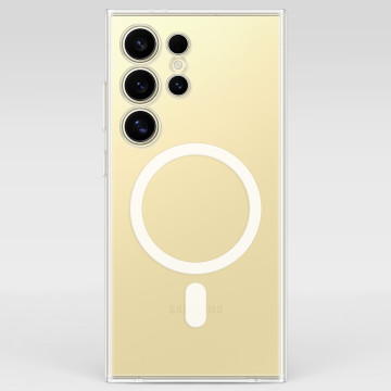 Kryt pre SAMSUNG - Galaxy S24 Ultra - SILIKÓN + MagSafe