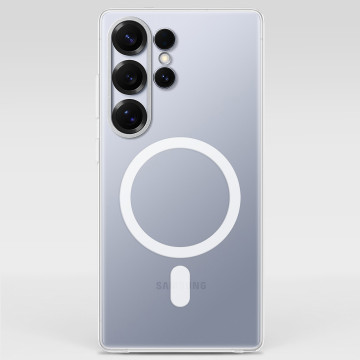 Kryt pre SAMSUNG - Galaxy S25 Ultra - SILIKÓN + MagSafe