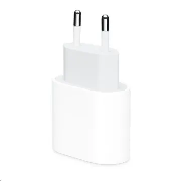 Apple charger USB-C 20W - cestovná nabíjačka - Biela