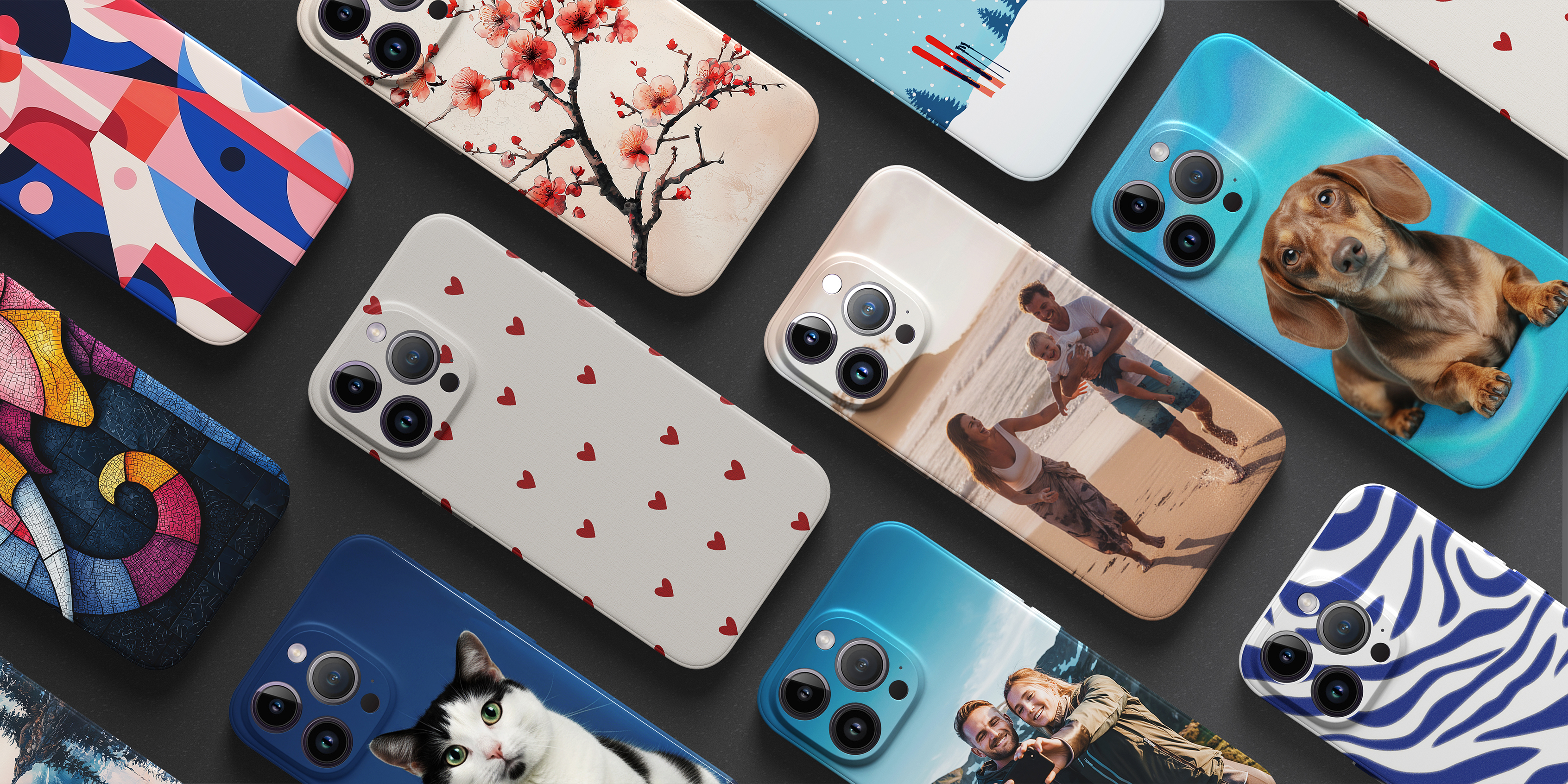 Dizajnový kryt na telefóne - detail kvality tlače