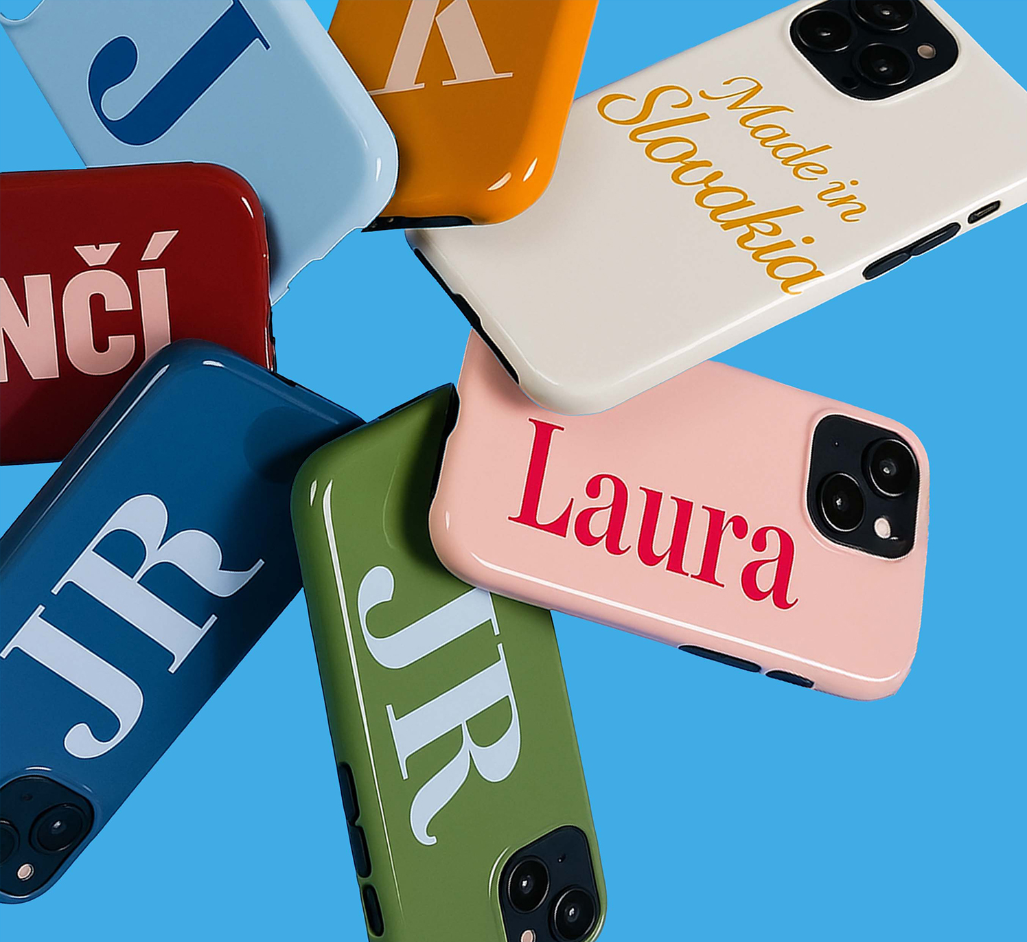 Kolekcia dizajnových krytov na telefón - štýlové púzdra